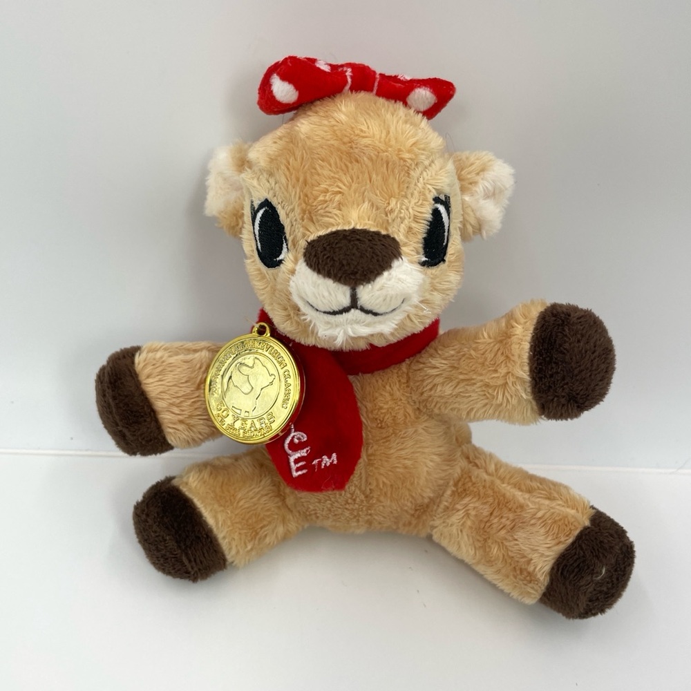 Rudolph the Red Nose Reindeer 50st Anniversary Plush 6.5”